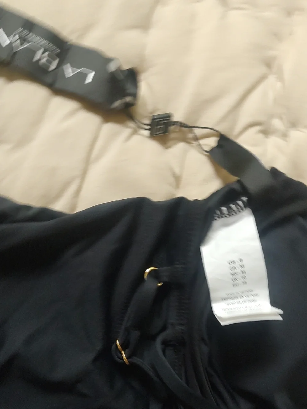 La Blanca Black Strappy One-Piece Swim - Picture 3 of 4